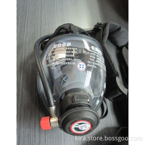Self contained air breathing apparatus with full face mask